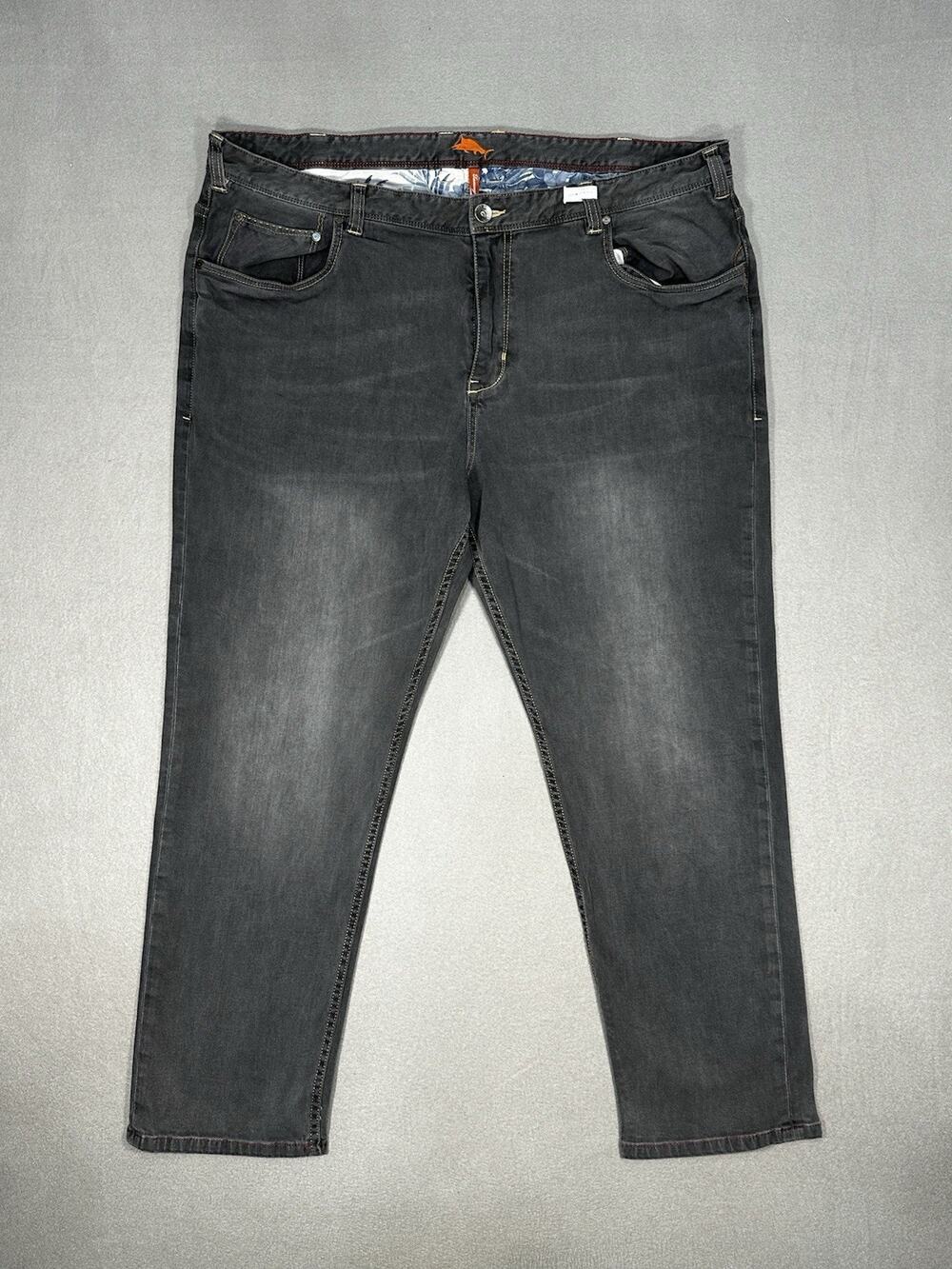 Tommy Bahama Straight Jeans Men’s 44x30 Dark Wash Denim Gray